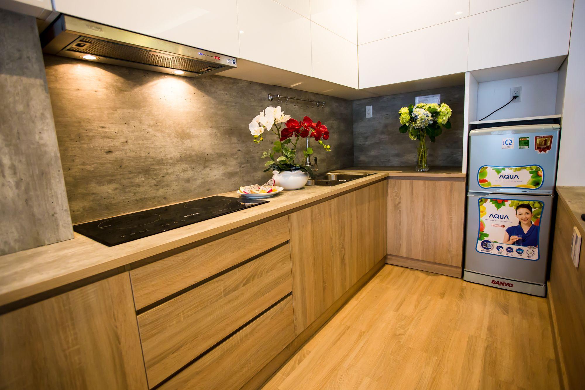 Golden Tree Apartments โฮจิมินห์ซิตี้ ภายนอก รูปภาพ