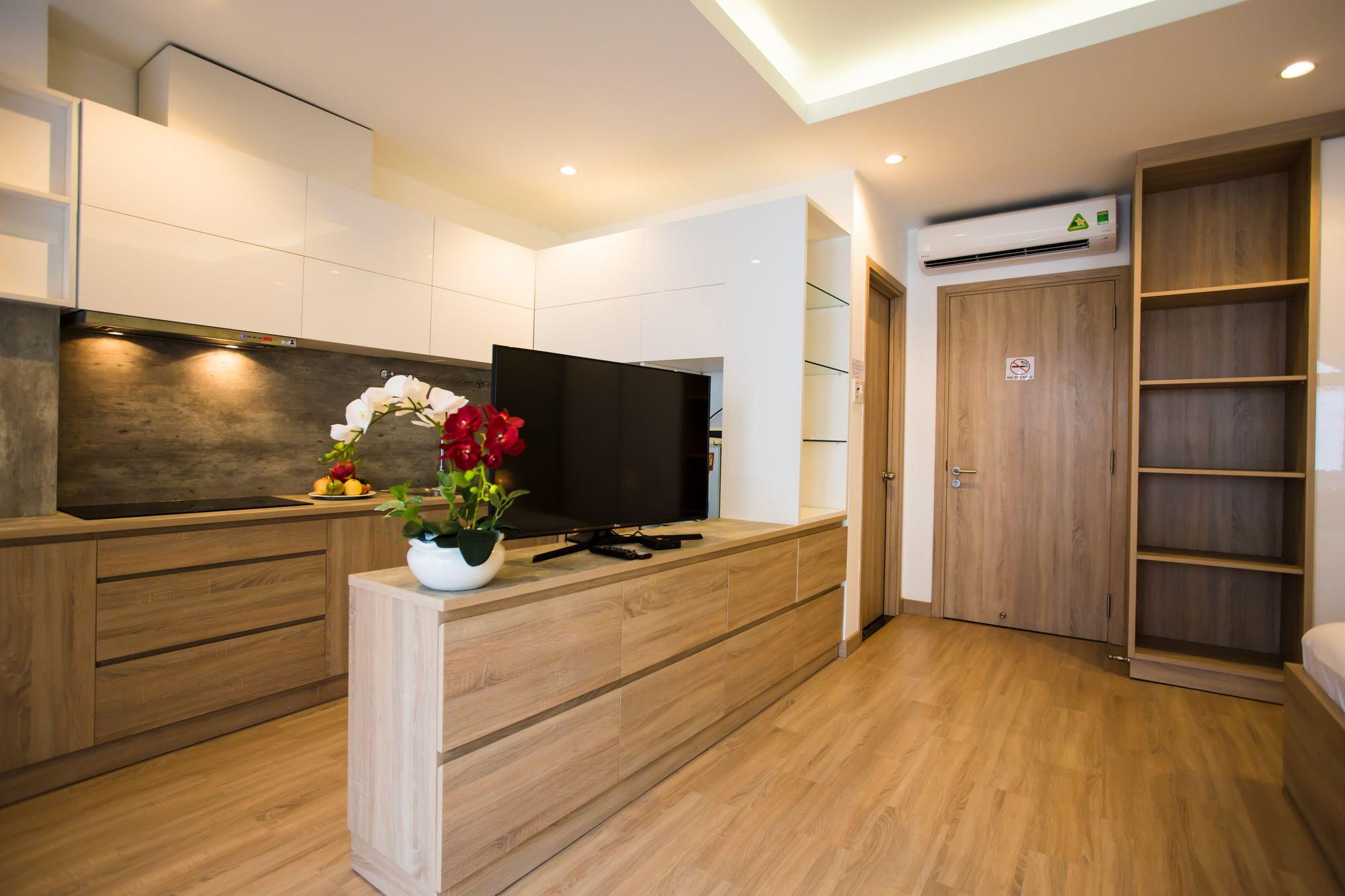 Golden Tree Apartments โฮจิมินห์ซิตี้ ภายนอก รูปภาพ