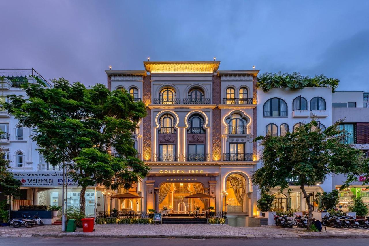 Golden Tree Apartments โฮจิมินห์ซิตี้ ภายนอก รูปภาพ