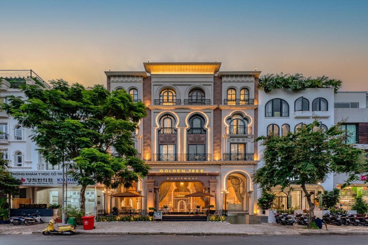 Golden Tree Apartments โฮจิมินห์ซิตี้ ภายนอก รูปภาพ