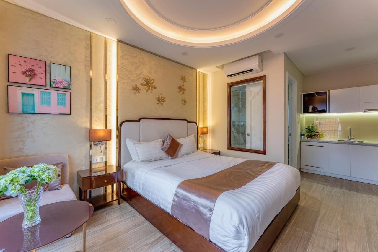 Golden Tree Apartments โฮจิมินห์ซิตี้ ภายนอก รูปภาพ